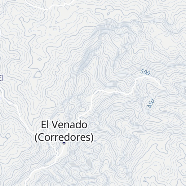 Map of Cerro Chiquito