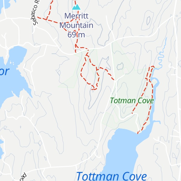 Map of Cushman Hill