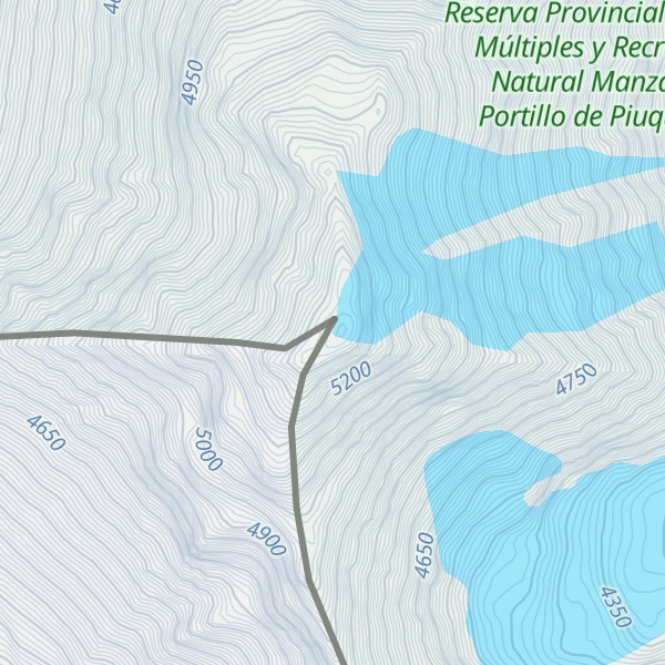 Map of Cerro Manchado