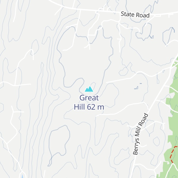 Map of Great Hill