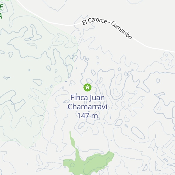 Map of Finca Juan Chamarravi