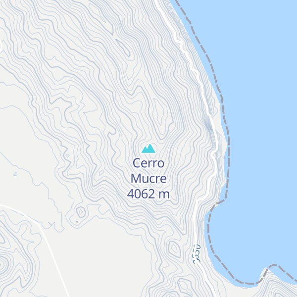 Map of Cerro Mucre