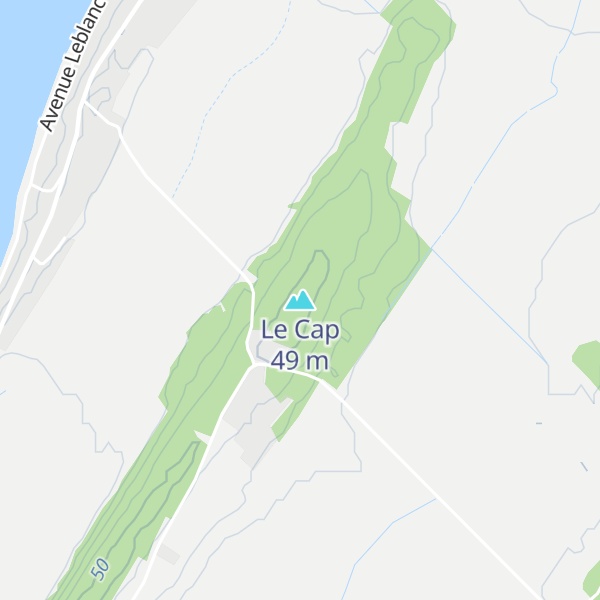Map of Le Cap