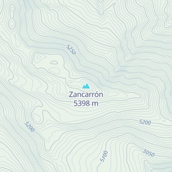 Map of Zancarrón