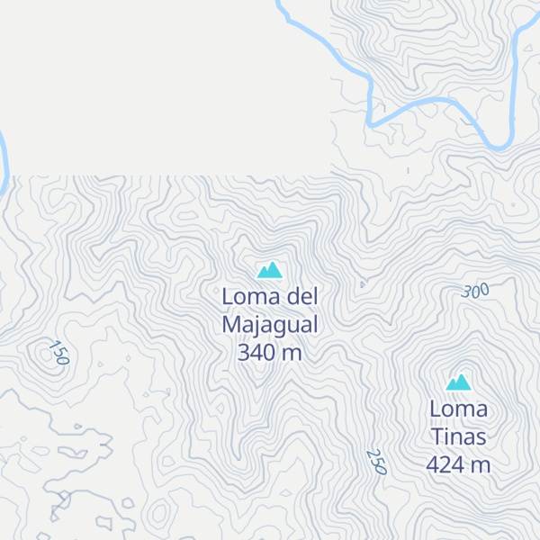 Map of Loma del Majagual