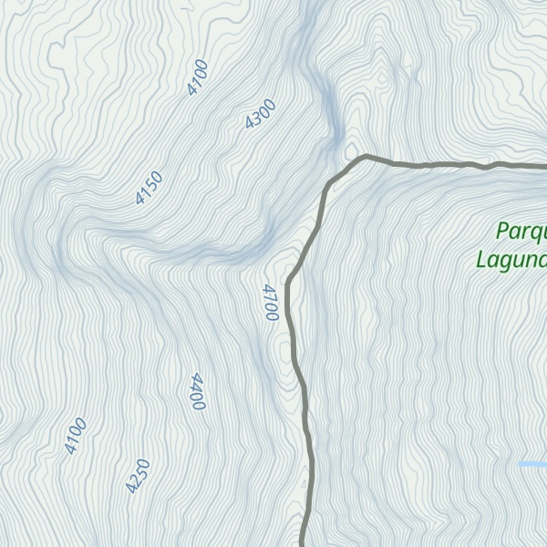 Map of Cerro Bayo