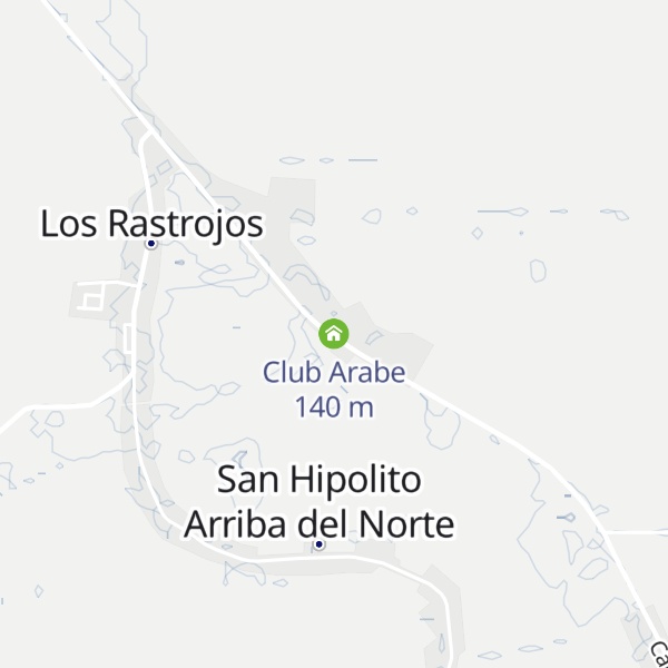 Map of Club Arabe