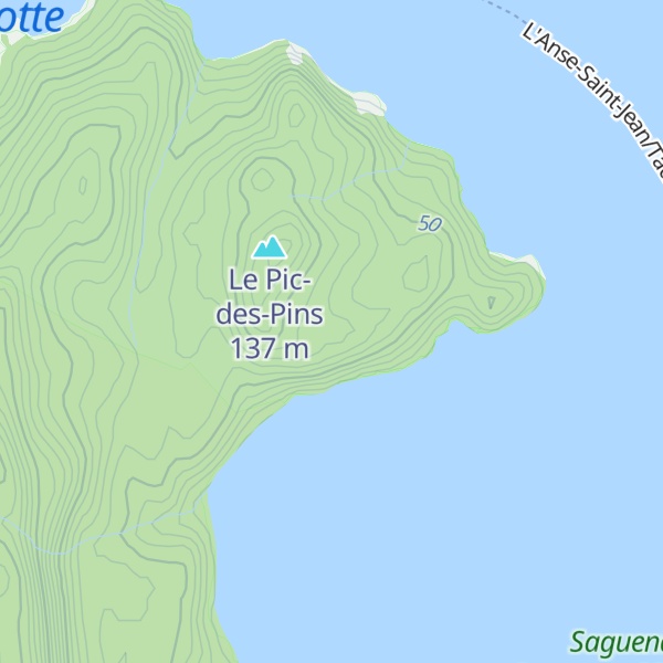 Map of Le Pic-au-Vent