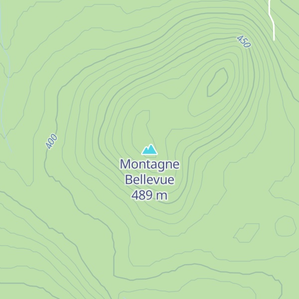 Map of Montagne Bellevue