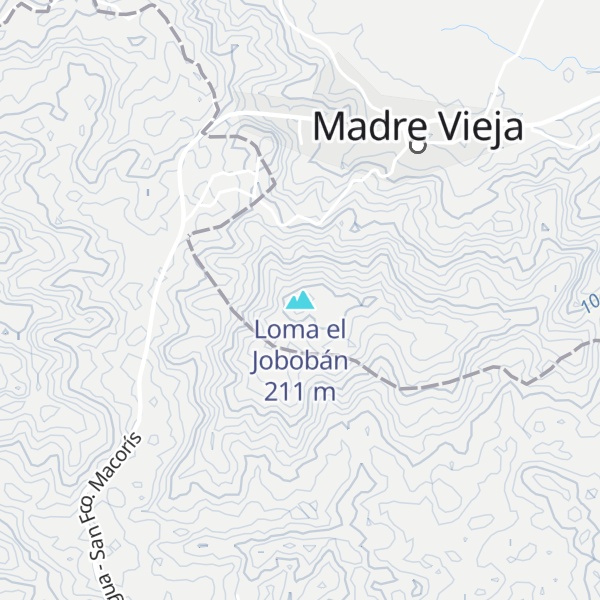 Map of Loma el Jobobán