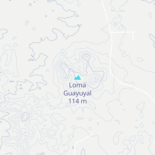 Map of Loma Guayuyal