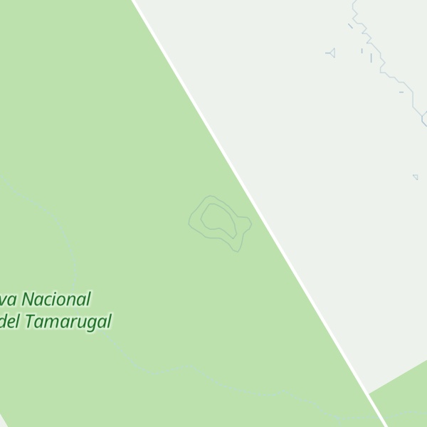 Map of Cerro San Miguel
