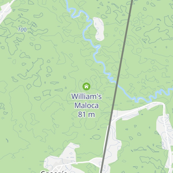 Map of William's Maloca