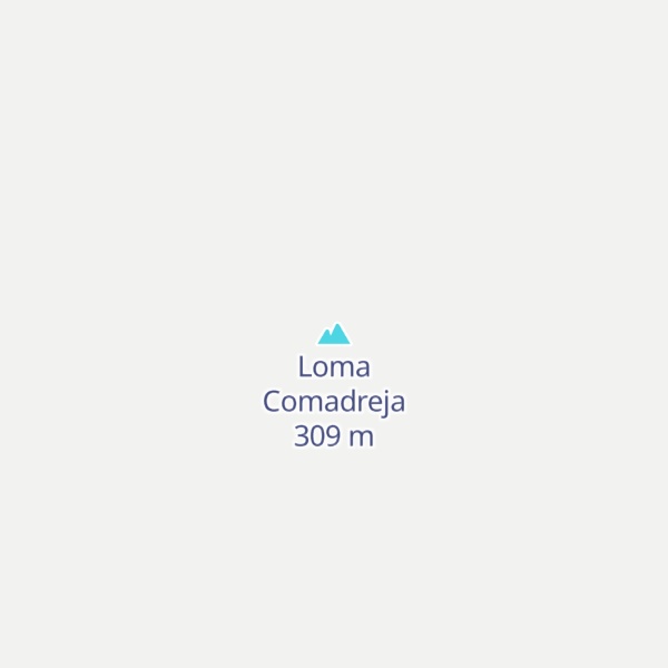 Map of Loma Comadreja