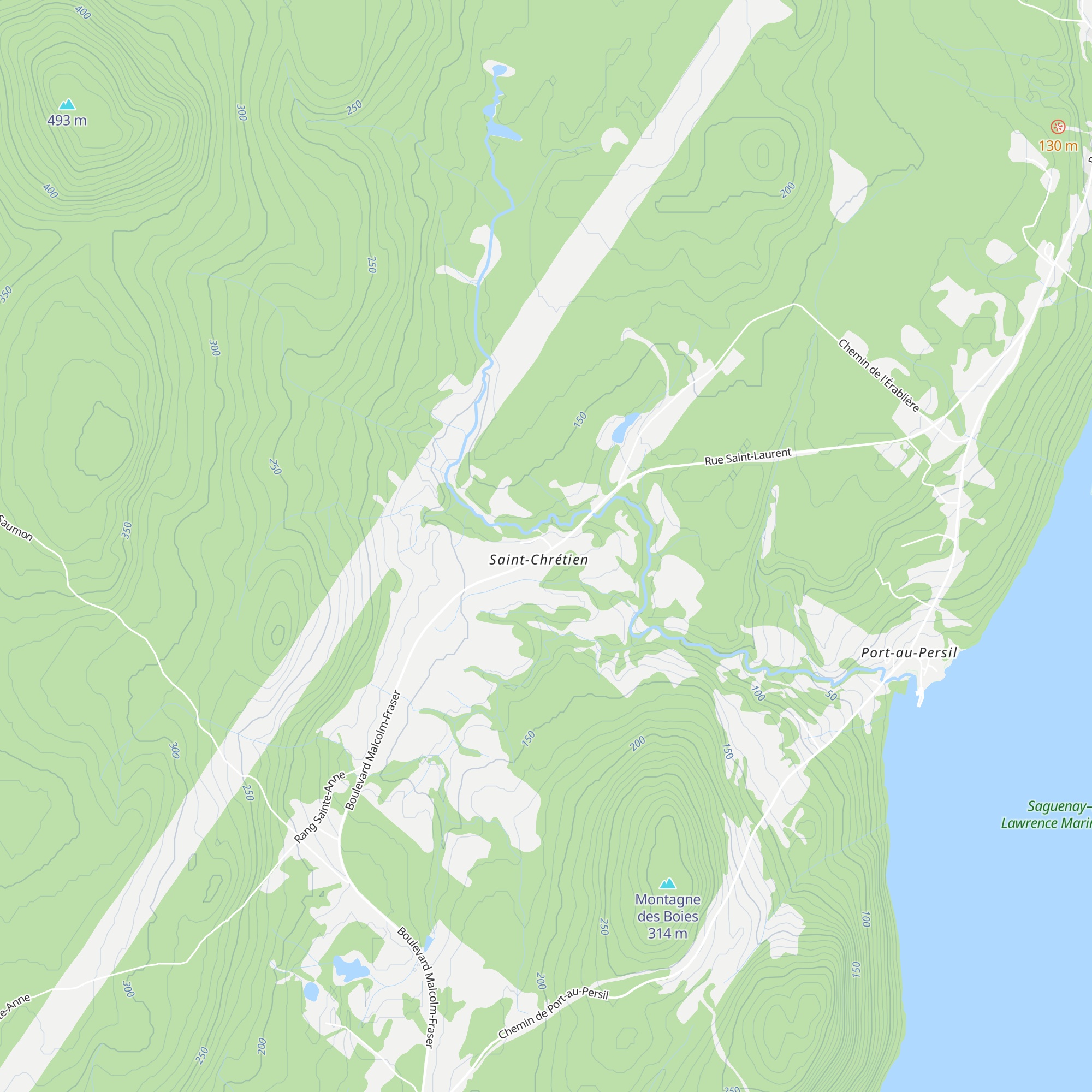 Gîte la Charmeuse map