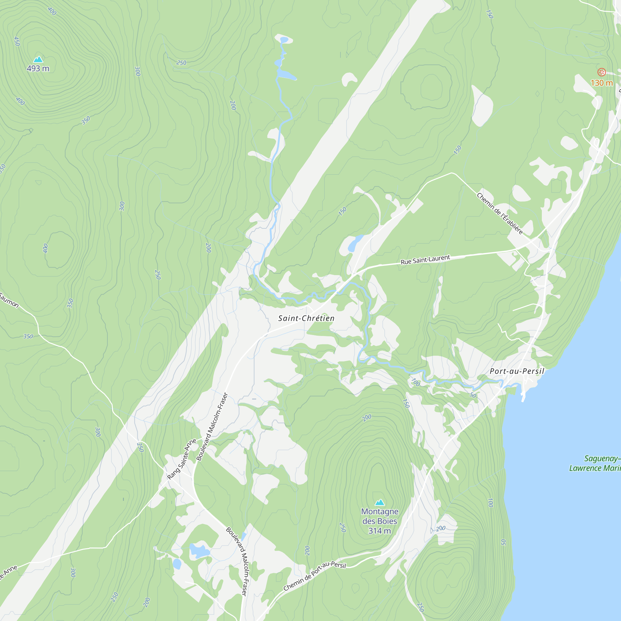 Gîte la Charmeuse map