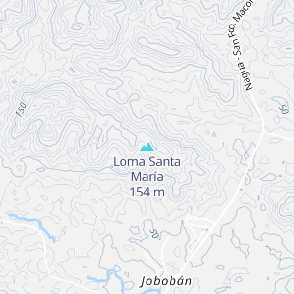 Map of Loma Santa María
