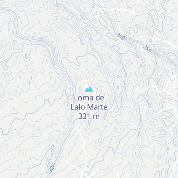 Map of Loma de Lalo Marte