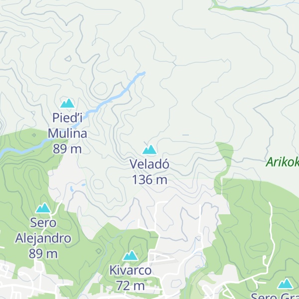 Map of Veladó