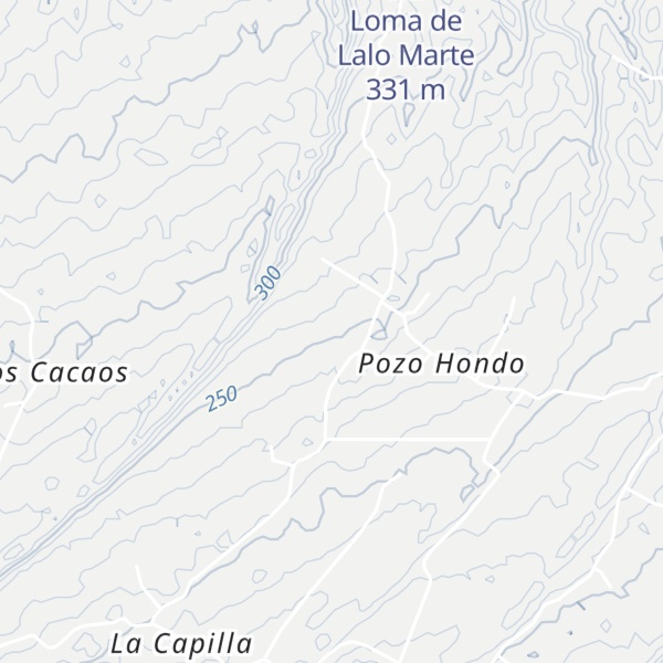 Map of Loma del Toro