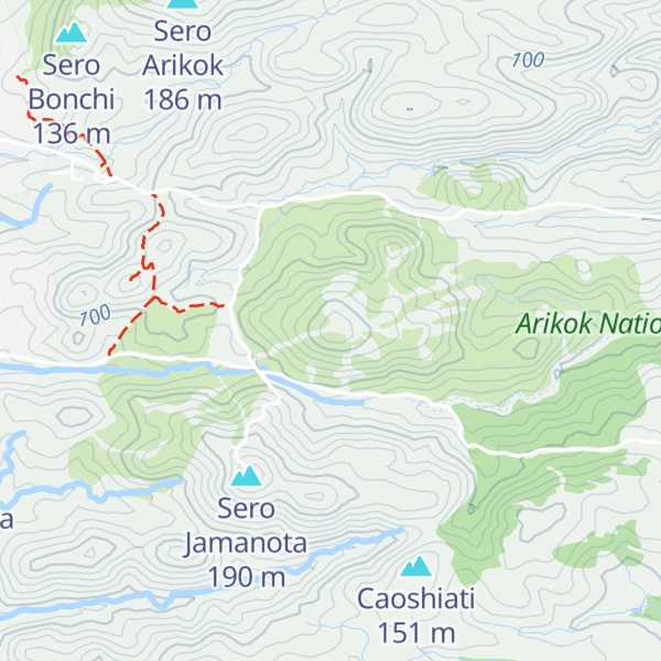 Map of Sero Cabai