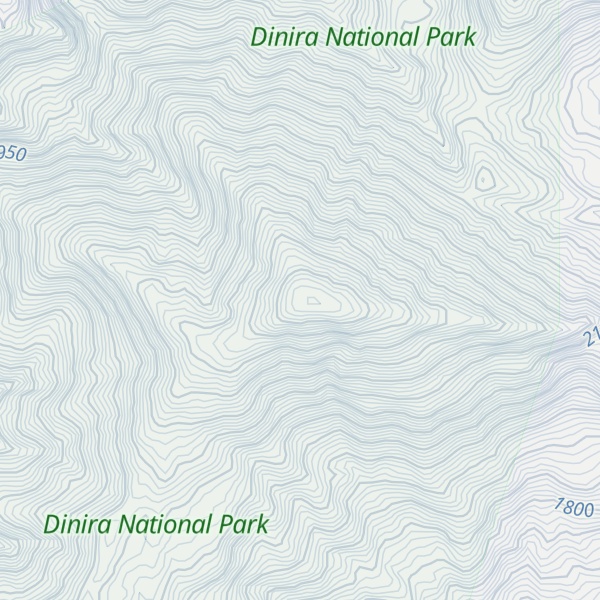 Map of Cerro Gordo