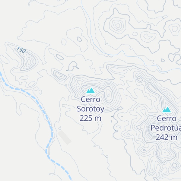 Map of Cerro Sorotoy