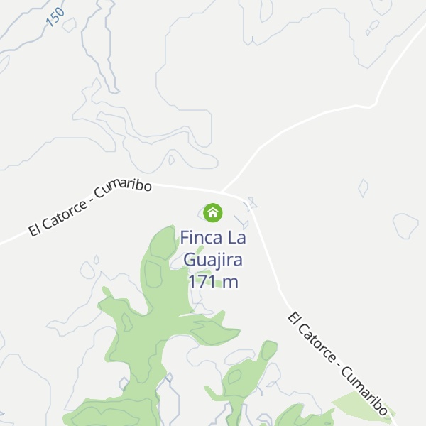 Map of Finca La Guajira