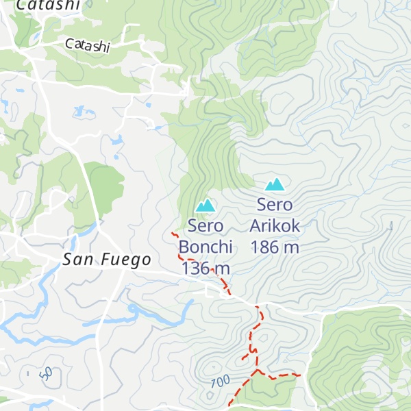 Map of Sero Bonchi