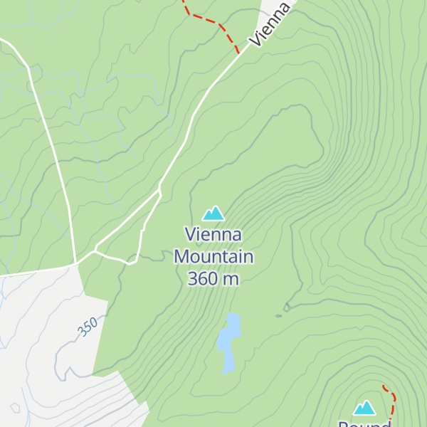 Map of Vienna Mountain