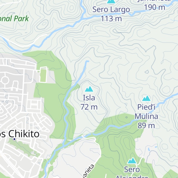 Map of Isla