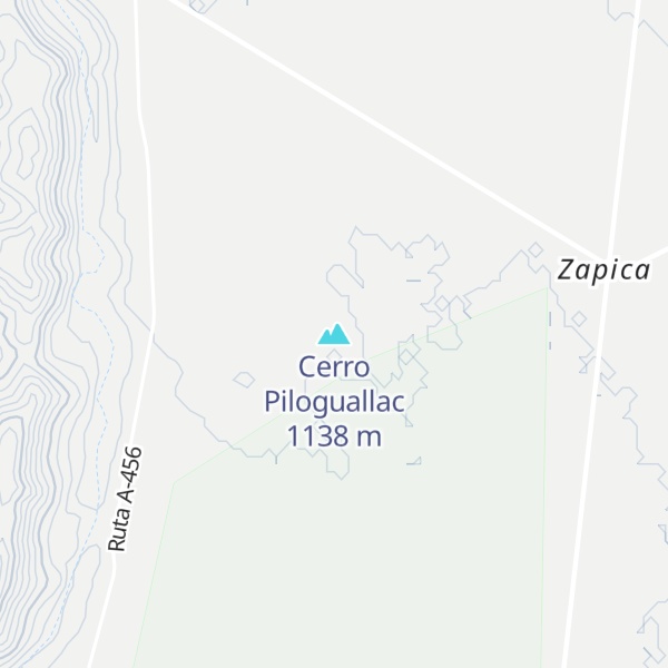 Map of Cerro Piloguallac