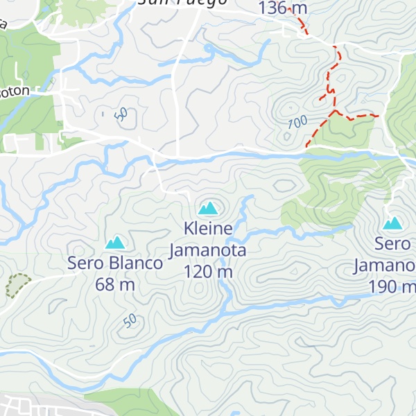 Map of Kleine Jamanota