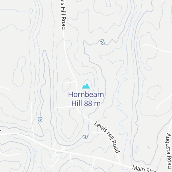 Map of Hornbeam Hill