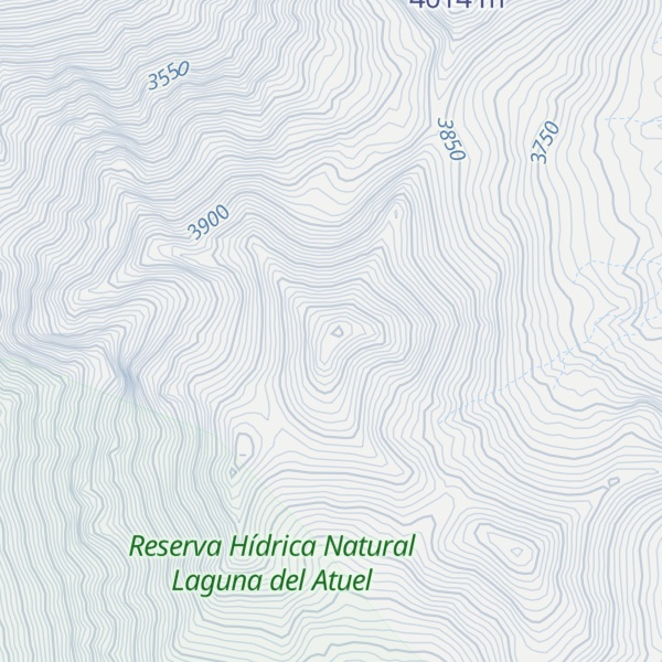 Map of Cerro Bravo