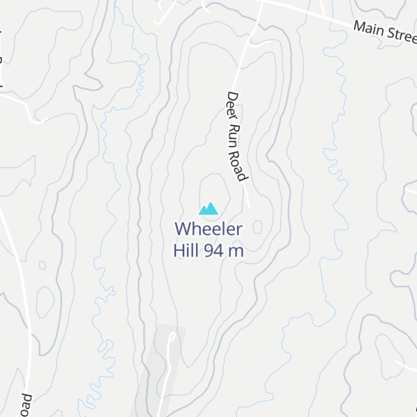 Map of Wheeler Hill