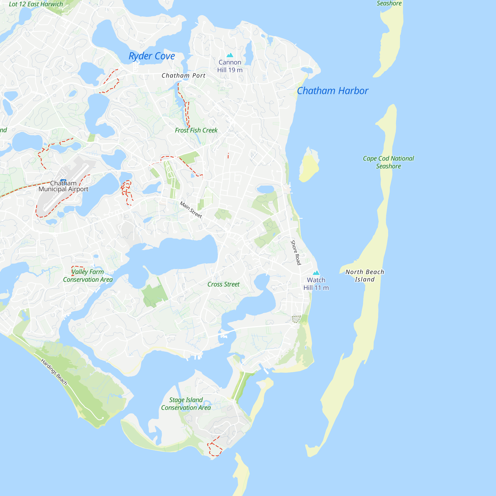 Chatham Chamber of Commerce map