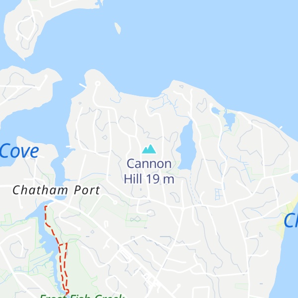 Map of Cannon Hill