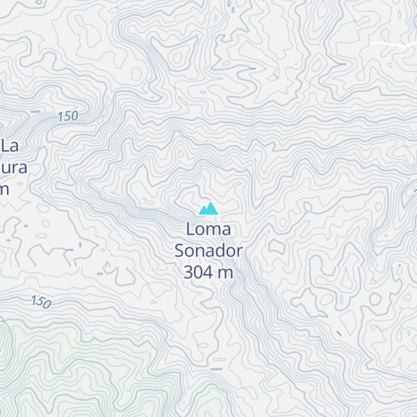 Map of Loma Sonador