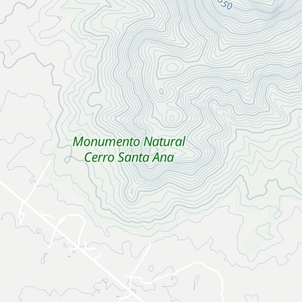 Map of Cerro la Vigía