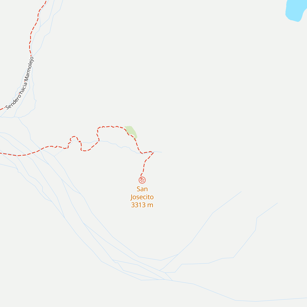 Refugio Plantat map