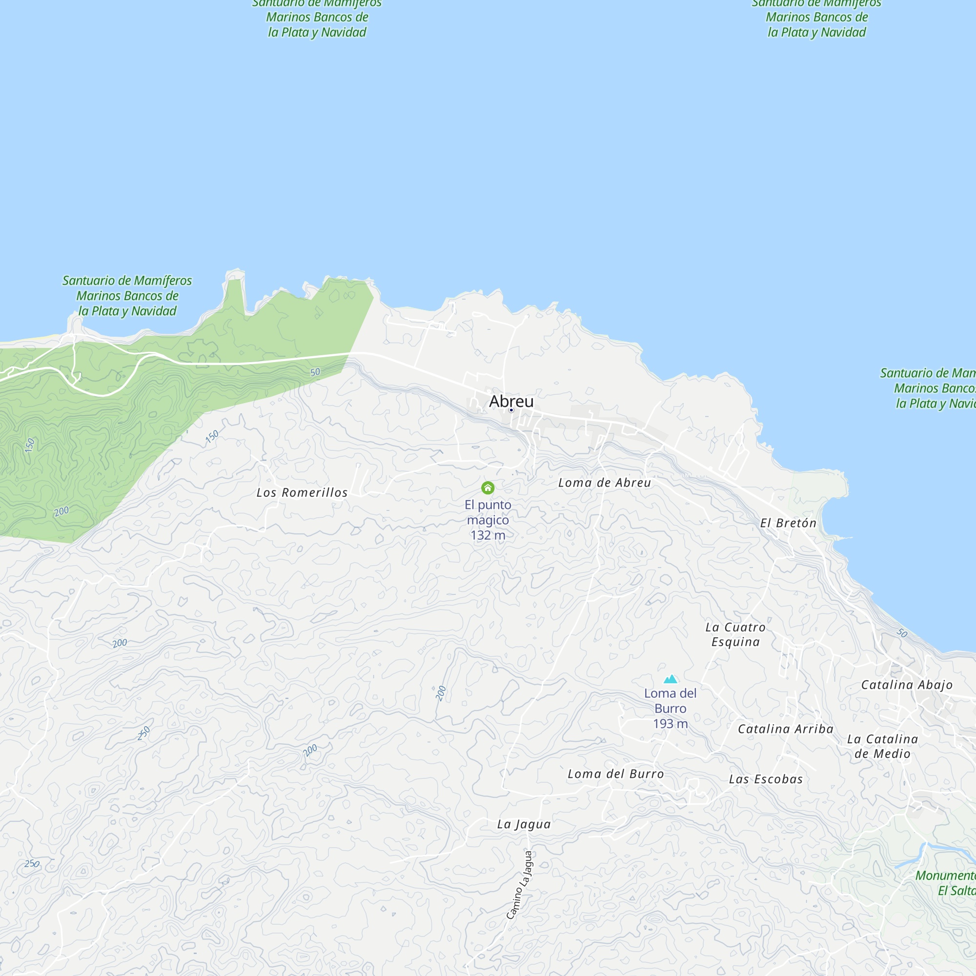 El punto magico map