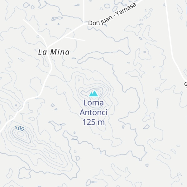 Map of Loma Antoncí