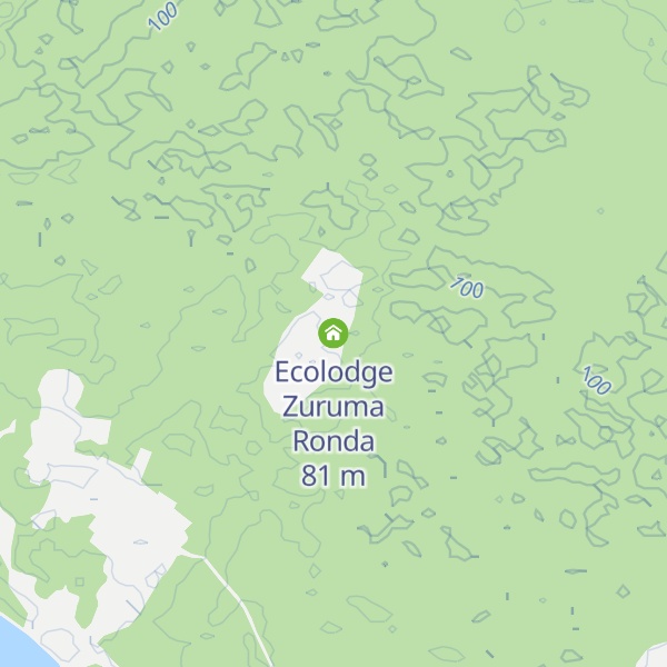 Map of Ecolodge Zuruma Ronda