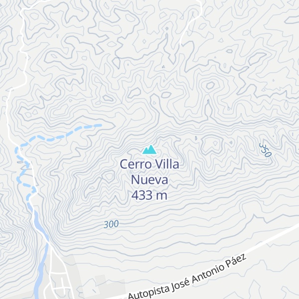 Map of Cerro Villa Nueva