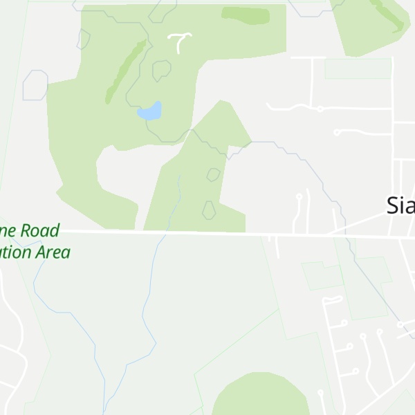 Map of Cains Hill