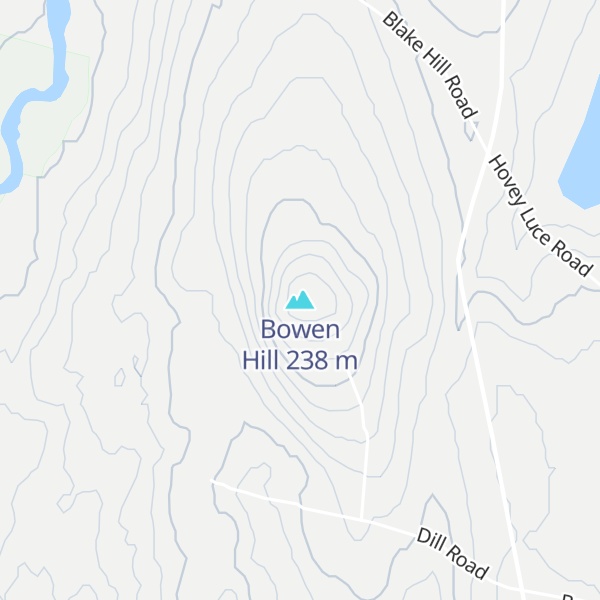 Map of Bowen Hill