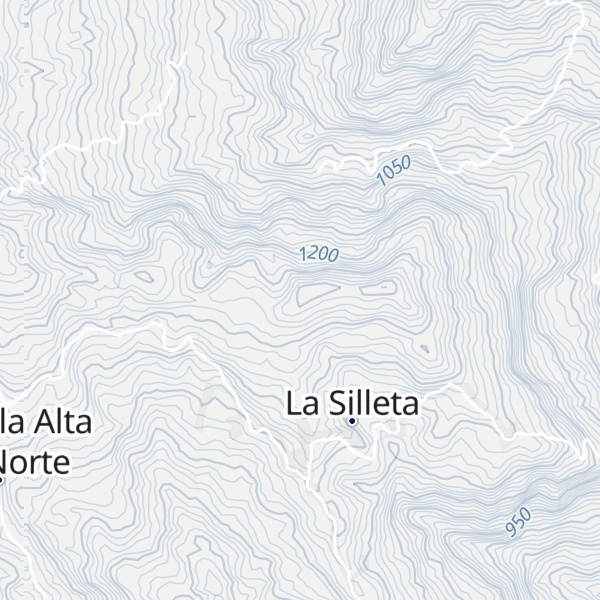Map of Cerro El Mosquito