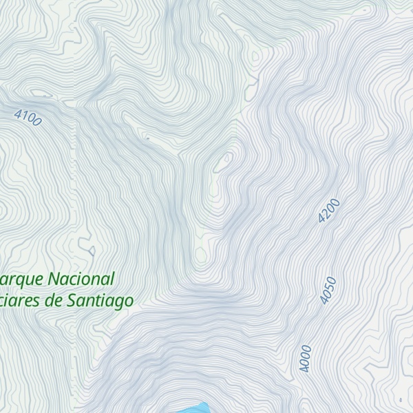 Map of Cerro Aparejo