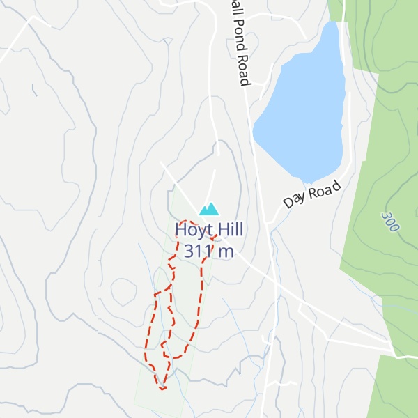Map of Hoyt Hill